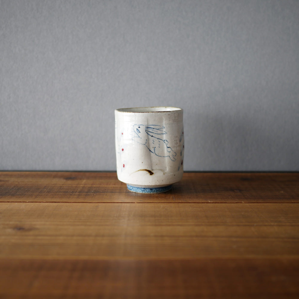 樋口真紀/湯呑み(うさぎ)1