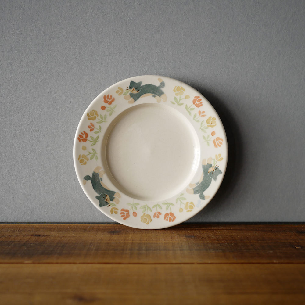 文鳥舎/リム平皿2