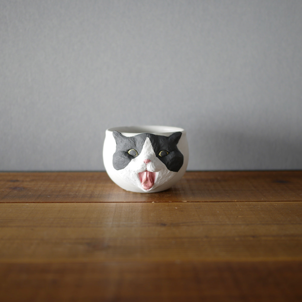 のん窯/湯呑み(ネコ)6