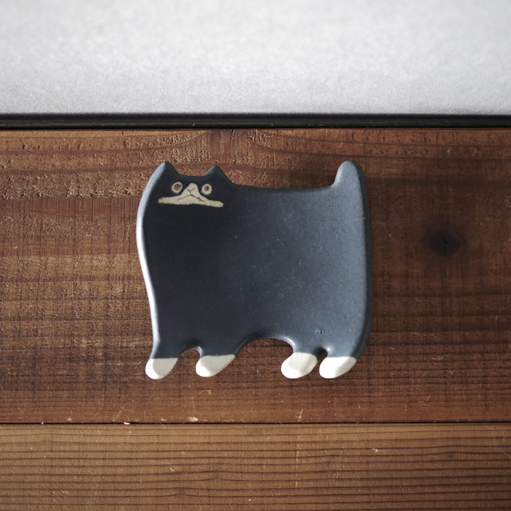 佐藤牧子/猫型小皿6