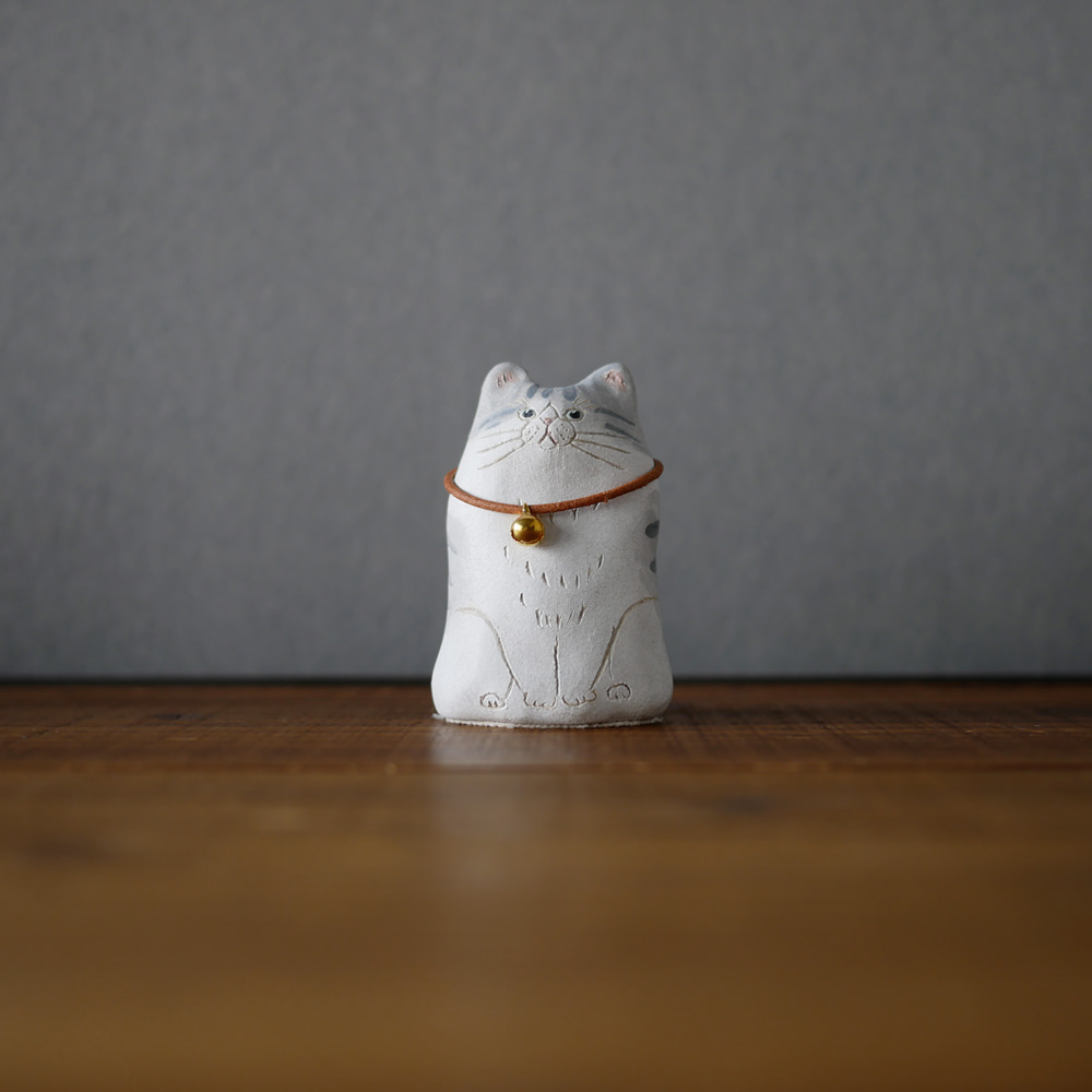 mucchi/猫の一輪挿し1