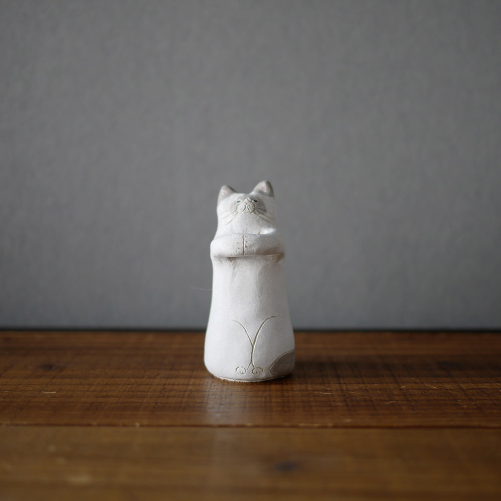mucchi/猫の一輪挿し2