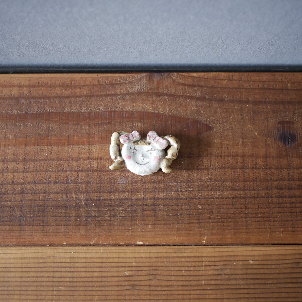 さのせいら/女の子のお箸置き(赤)3