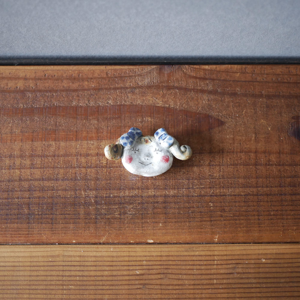 さのせいら/女の子のお箸置き(青)7