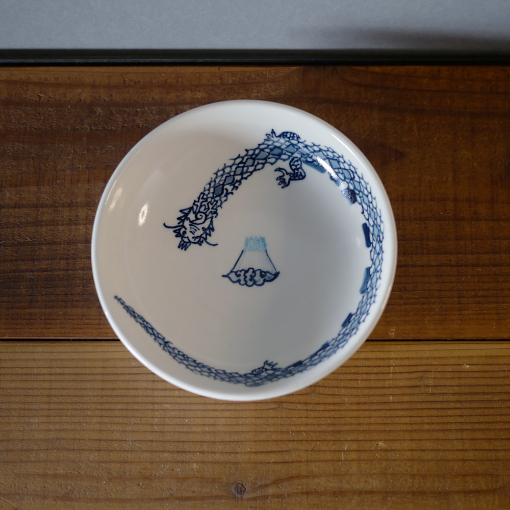 ゆめこ/龍と富士と雲の取り鉢4