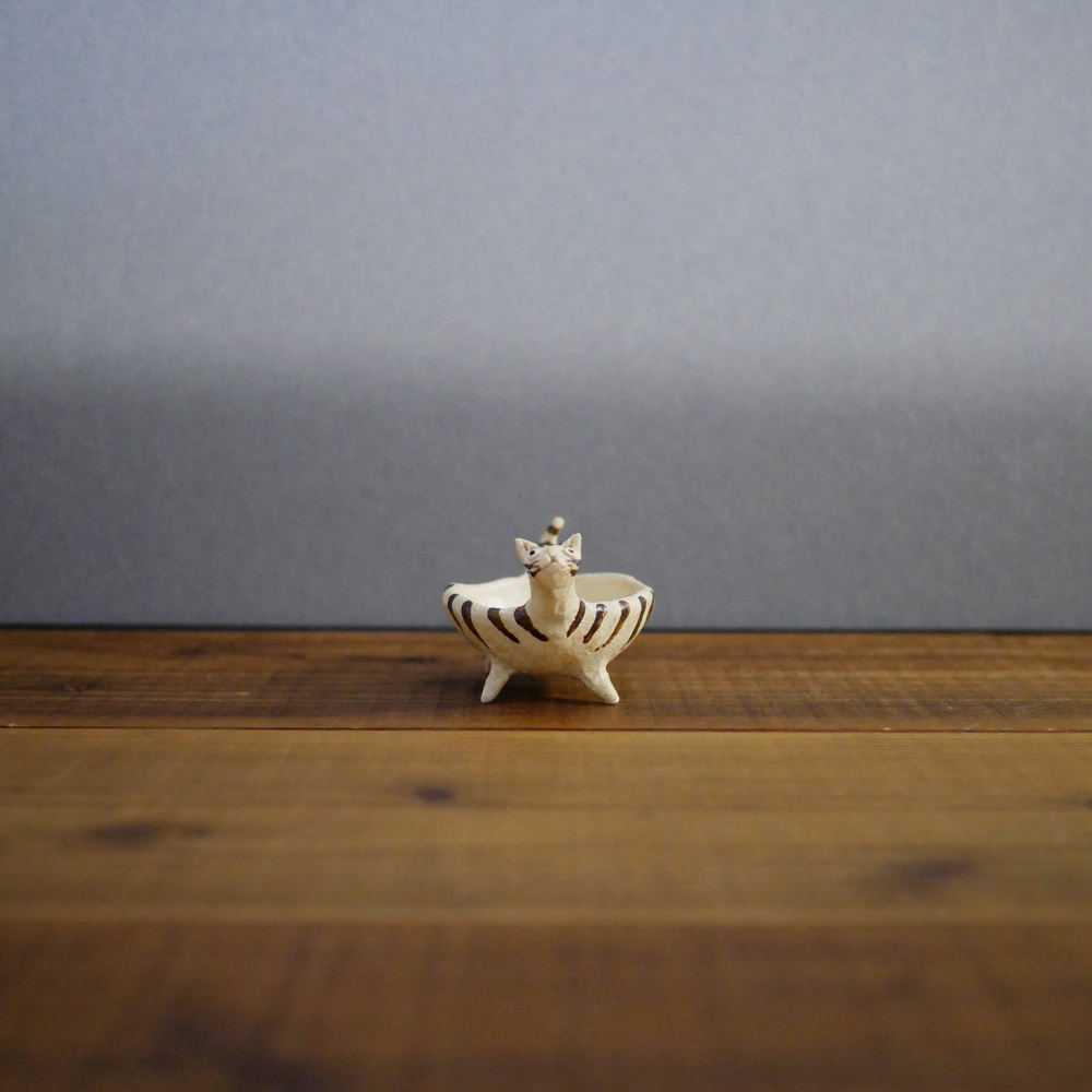 平野照子/猫型小鉢(箱入り)1