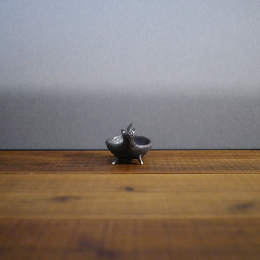 平野照子/猫型小鉢(箱入り)2