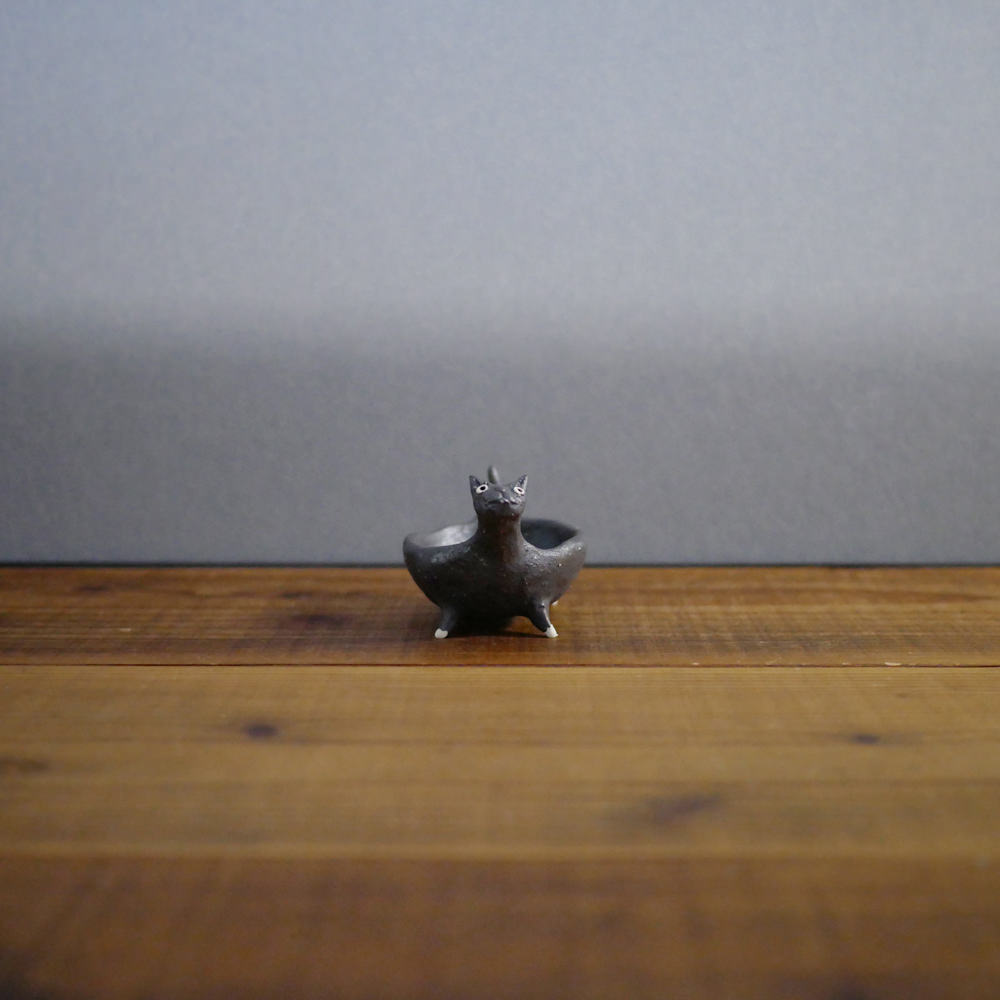 平野照子/猫型小鉢(箱入り)3