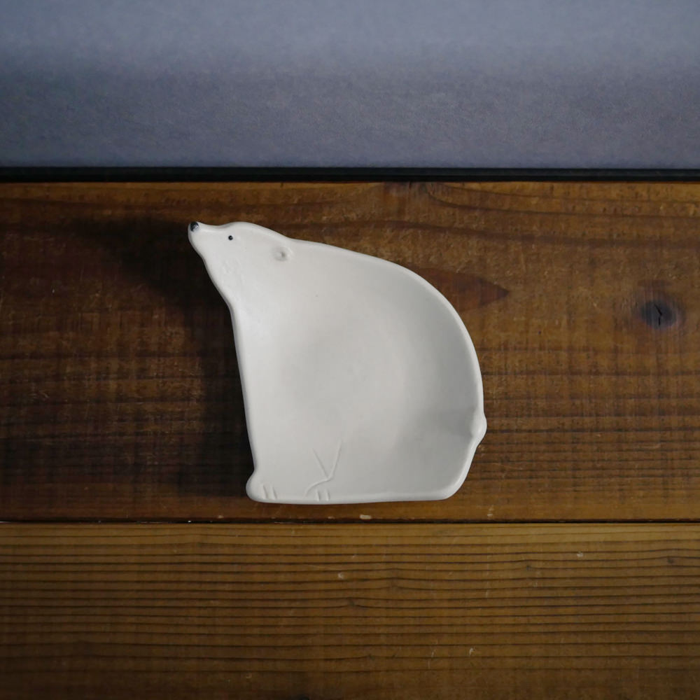 UMESHISO工房/Newシロクマ皿